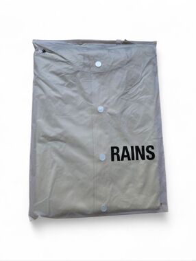 *NWT* Rains Unisex Rain Jacket - Sand - Size M - $75